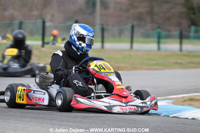 07/03/2010 : 1ère manche du Championnat du Sud 2010 à Lavelanet (photos Julien Dejean) 2010 — karting