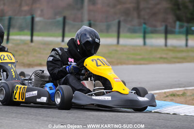07/03/2010 : 1ère manche du Championnat du Sud 2010 à Lavelanet (photos Julien Dejean) 2010 — karting