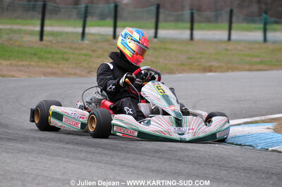 07/03/2010 : 1ère manche du Championnat du Sud 2010 à Lavelanet (photos Julien Dejean) 2010 — karting