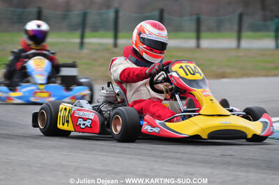 07/03/2010 : 1ère manche du Championnat du Sud 2010 à Lavelanet (photos Julien Dejean) 2010 — karting