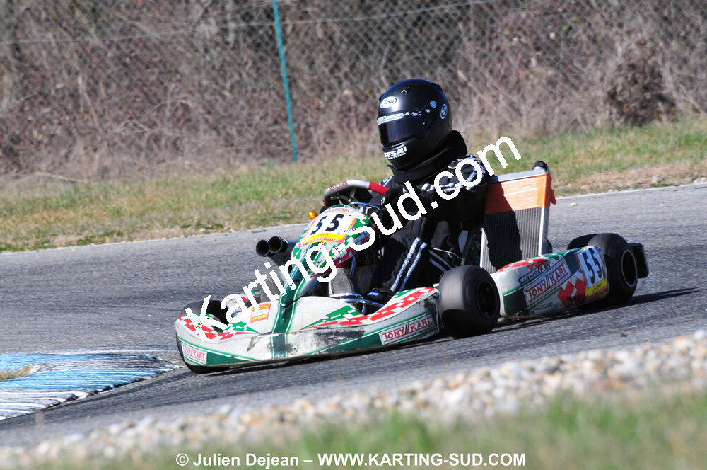 07/03/2010 : 1ère manche du Championnat du Sud 2010 à Lavelanet (photos Julien Dejean) 2010 — karting
