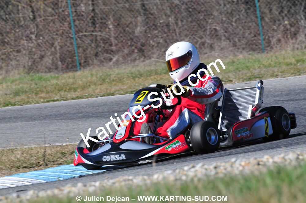 07/03/2010 : 1ère manche du Championnat du Sud 2010 à Lavelanet (photos Julien Dejean) 2010 — karting