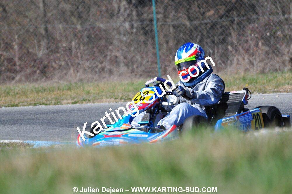 07/03/2010 : 1ère manche du Championnat du Sud 2010 à Lavelanet (photos Julien Dejean) 2010 — karting