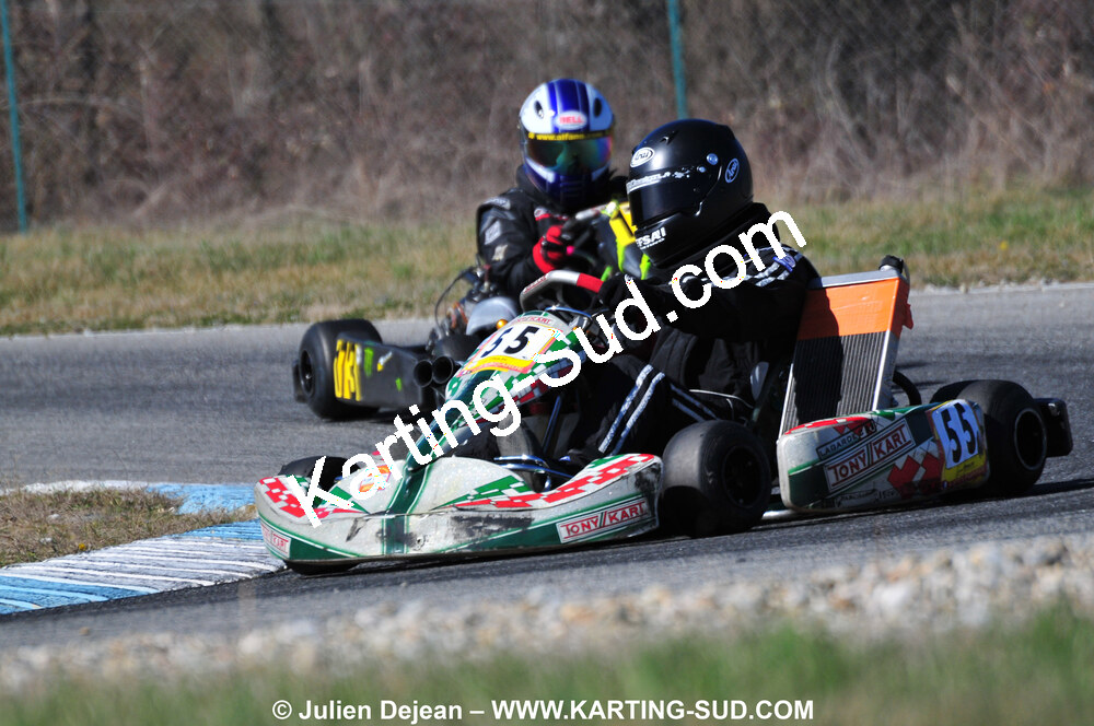 07/03/2010 : 1ère manche du Championnat du Sud 2010 à Lavelanet (photos Julien Dejean) 2010 — karting