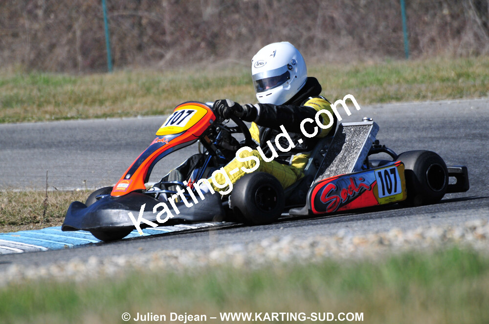 07/03/2010 : 1ère manche du Championnat du Sud 2010 à Lavelanet (photos Julien Dejean) 2010 — karting