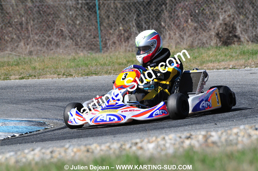 07/03/2010 : 1ère manche du Championnat du Sud 2010 à Lavelanet (photos Julien Dejean) 2010 — karting