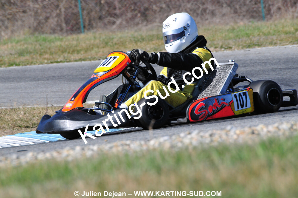 07/03/2010 : 1ère manche du Championnat du Sud 2010 à Lavelanet (photos Julien Dejean) 2010 — karting