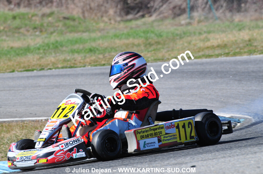 07/03/2010 : 1ère manche du Championnat du Sud 2010 à Lavelanet (photos Julien Dejean) 2010 — karting