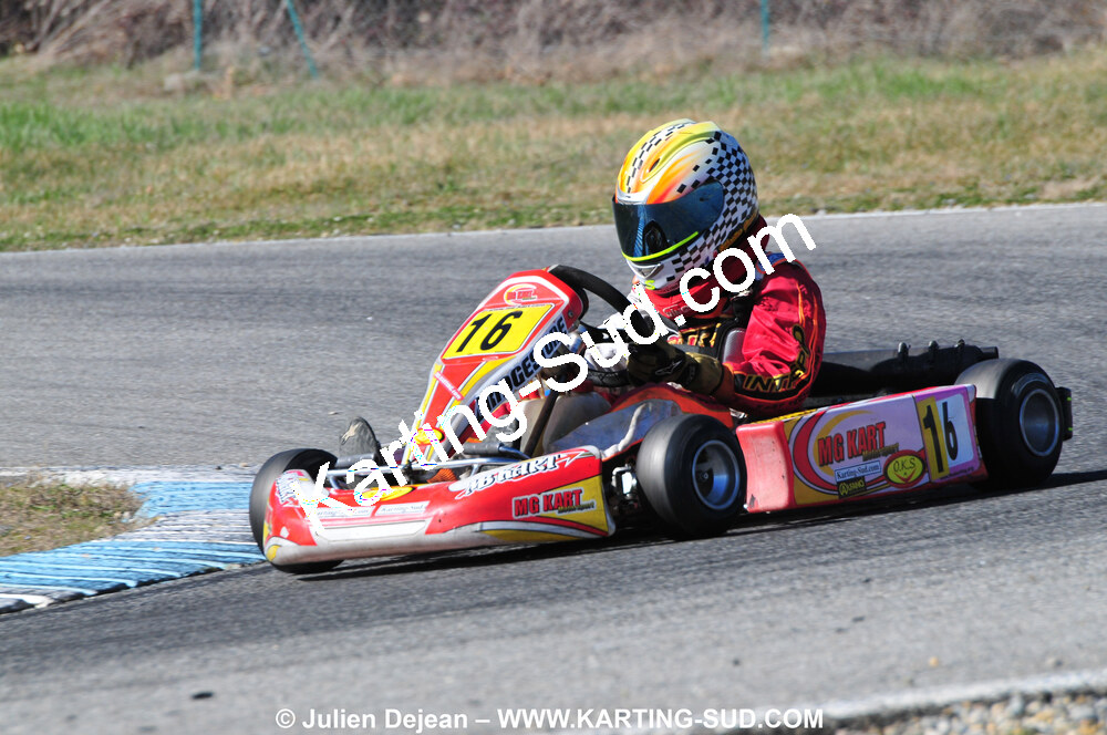 07/03/2010 : 1ère manche du Championnat du Sud 2010 à Lavelanet (photos Julien Dejean) 2010 — karting
