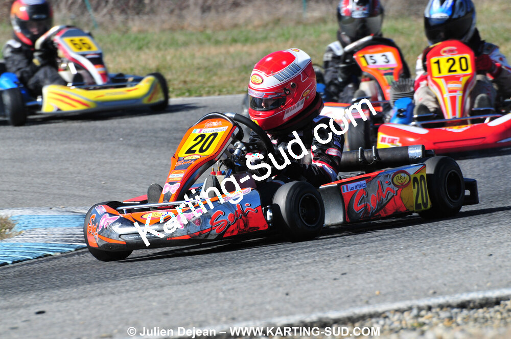 07/03/2010 : 1ère manche du Championnat du Sud 2010 à Lavelanet (photos Julien Dejean) 2010 — karting