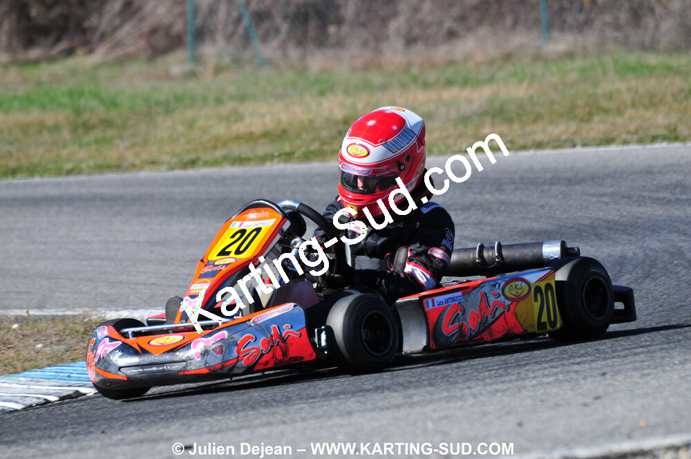 07/03/2010 : 1ère manche du Championnat du Sud 2010 à Lavelanet (photos Julien Dejean) 2010 — karting