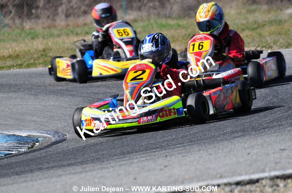07/03/2010 : 1ère manche du Championnat du Sud 2010 à Lavelanet (photos Julien Dejean) 2010 — karting