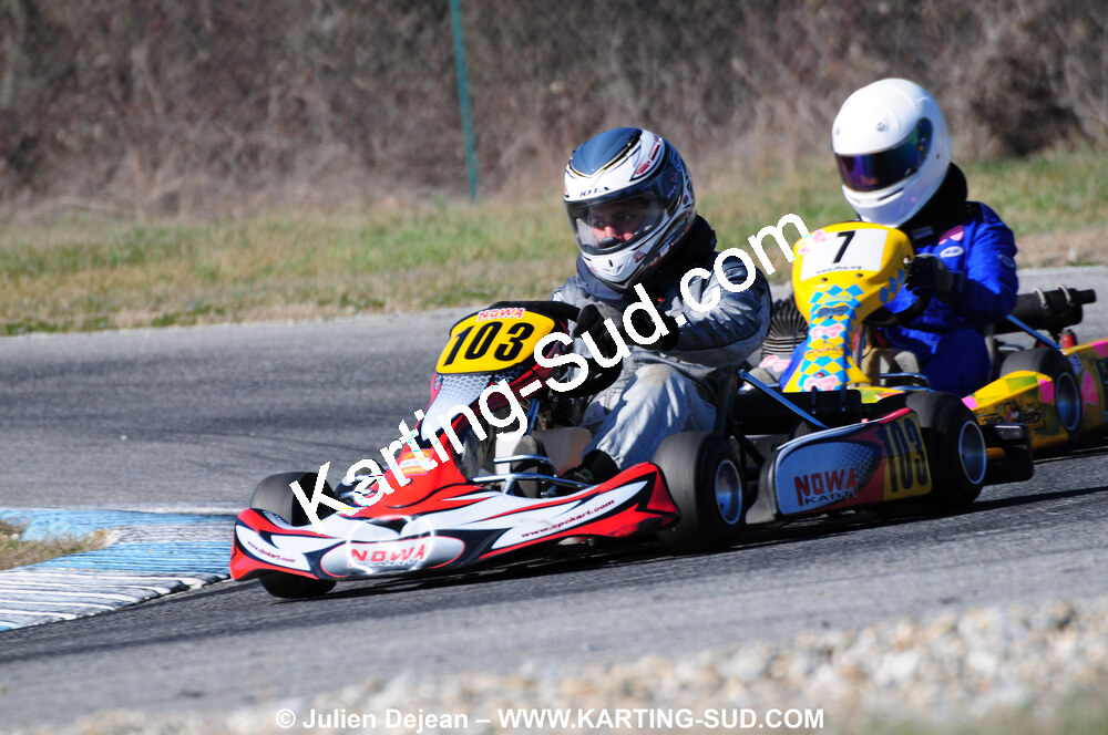 07/03/2010 : 1ère manche du Championnat du Sud 2010 à Lavelanet (photos Julien Dejean) 2010 — karting