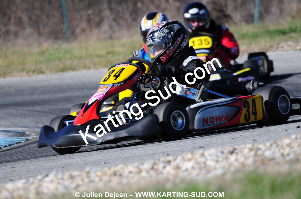 07/03/2010 : 1ère manche du Championnat du Sud 2010 à Lavelanet (photos Julien Dejean) 2010 — karting
