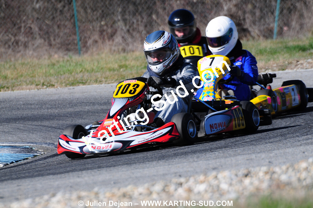 07/03/2010 : 1ère manche du Championnat du Sud 2010 à Lavelanet (photos Julien Dejean) 2010 — karting