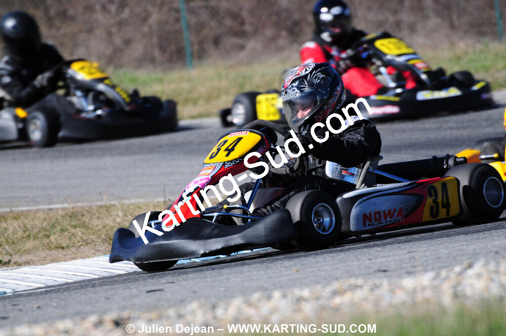 07/03/2010 : 1ère manche du Championnat du Sud 2010 à Lavelanet (photos Julien Dejean) 2010 — karting