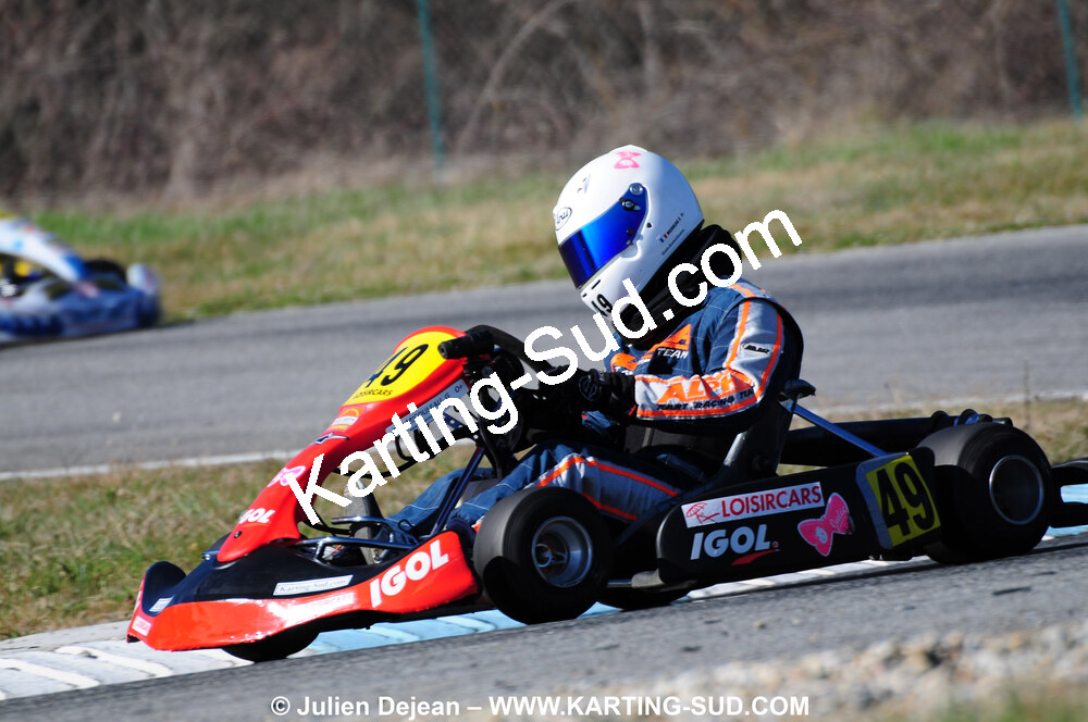 07/03/2010 : 1ère manche du Championnat du Sud 2010 à Lavelanet (photos Julien Dejean) 2010 — karting