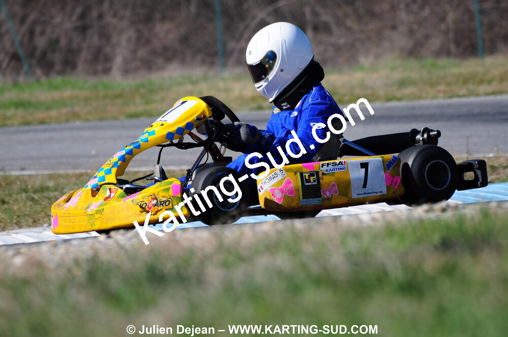 07/03/2010 : 1ère manche du Championnat du Sud 2010 à Lavelanet (photos Julien Dejean) 2010 — karting