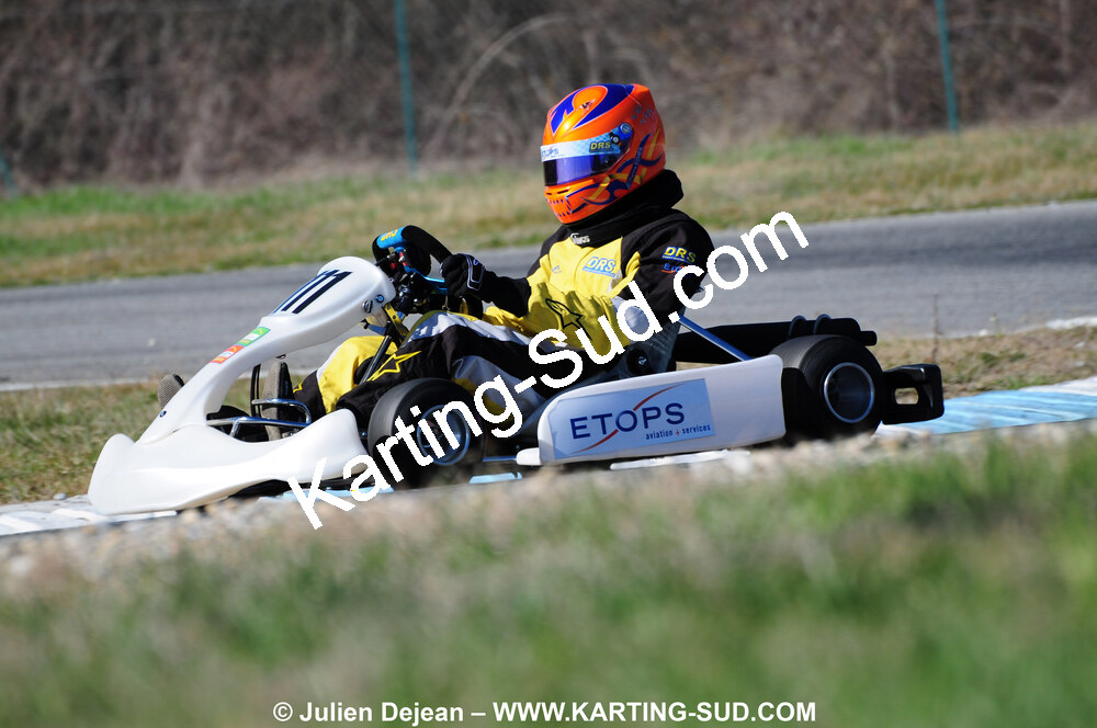 07/03/2010 : 1ère manche du Championnat du Sud 2010 à Lavelanet (photos Julien Dejean) 2010 — karting