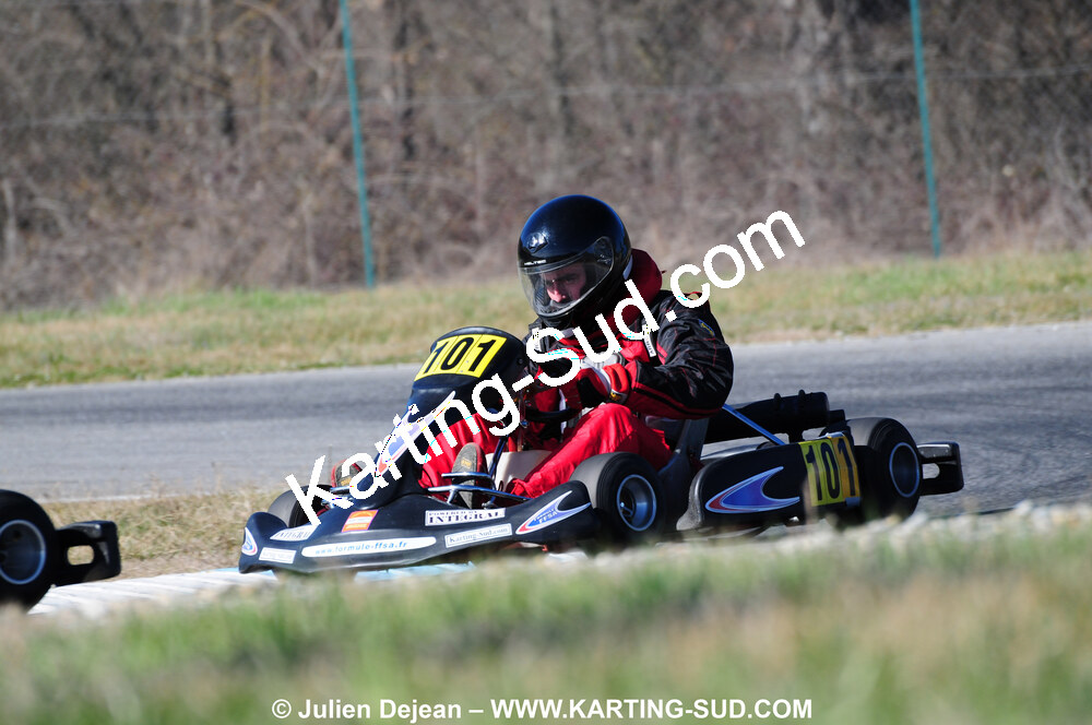 07/03/2010 : 1ère manche du Championnat du Sud 2010 à Lavelanet (photos Julien Dejean) 2010 — karting