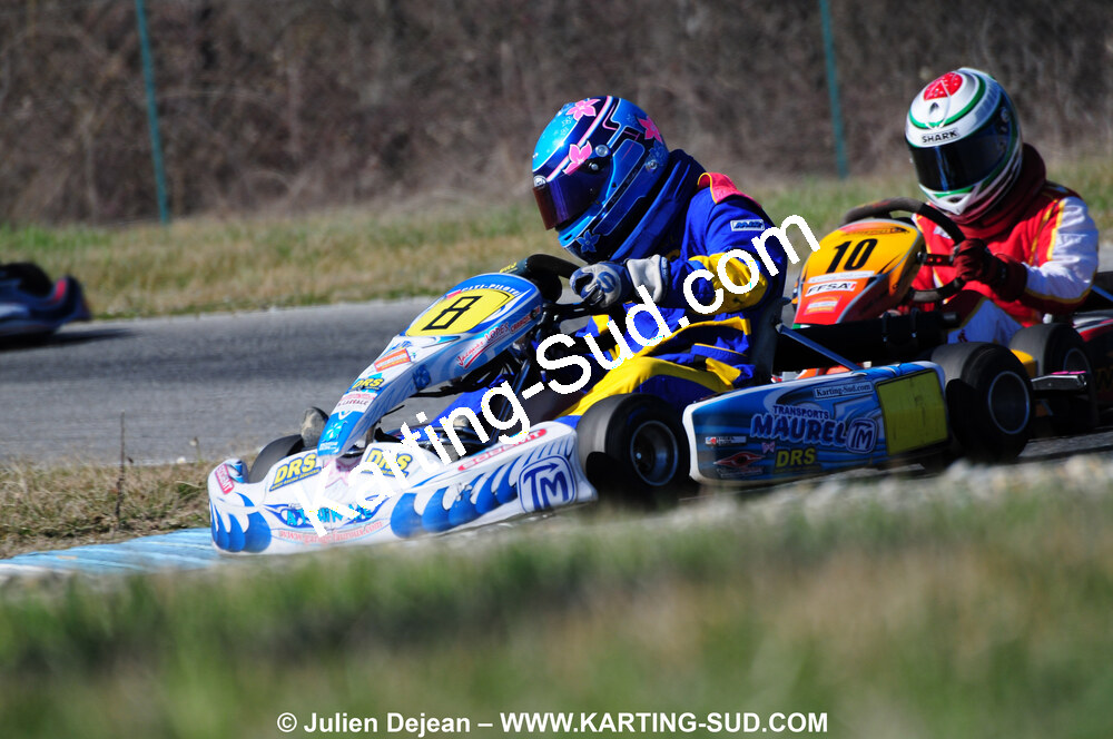 07/03/2010 : 1ère manche du Championnat du Sud 2010 à Lavelanet (photos Julien Dejean) 2010 — karting