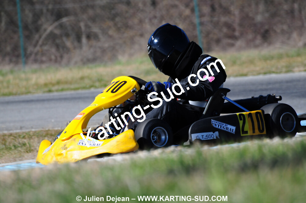 07/03/2010 : 1ère manche du Championnat du Sud 2010 à Lavelanet (photos Julien Dejean) 2010 — karting