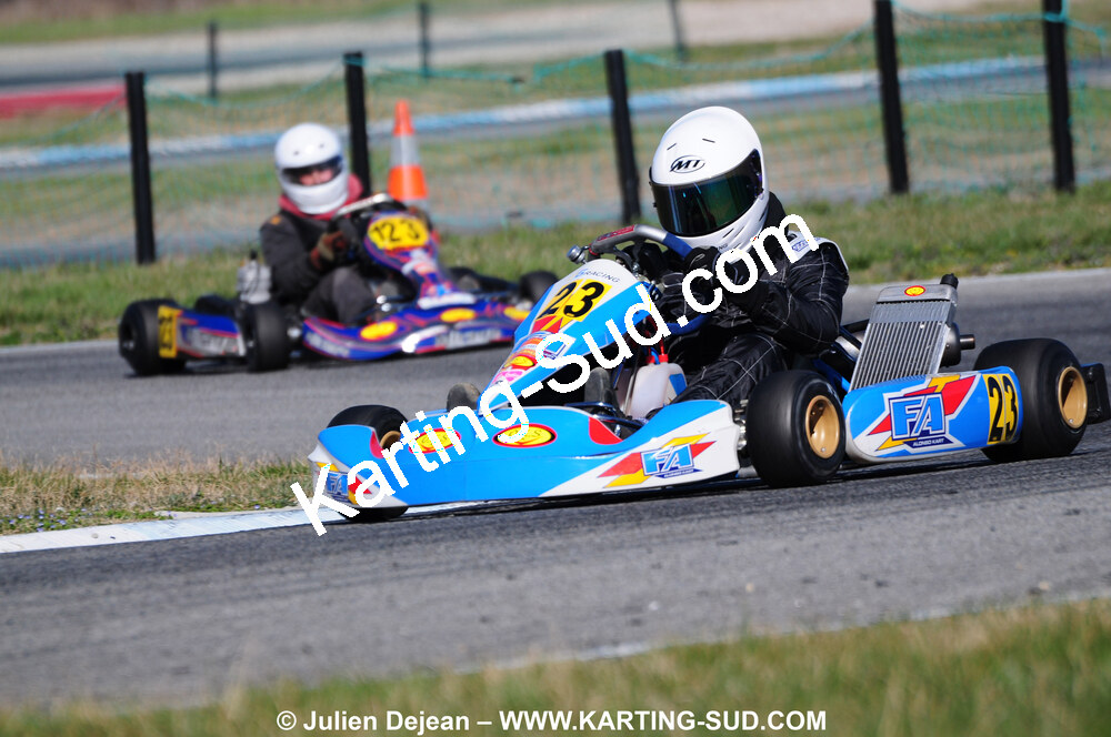 07/03/2010 : 1ère manche du Championnat du Sud 2010 à Lavelanet (photos Julien Dejean) 2010 — karting