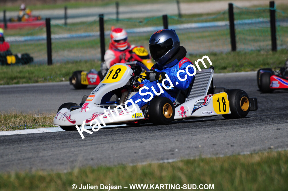 07/03/2010 : 1ère manche du Championnat du Sud 2010 à Lavelanet (photos Julien Dejean) 2010 — karting