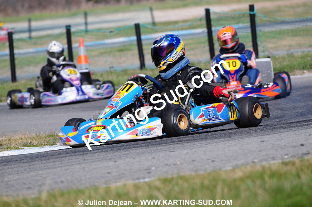 07/03/2010 : 1ère manche du Championnat du Sud 2010 à Lavelanet (photos Julien Dejean) 2010 — karting