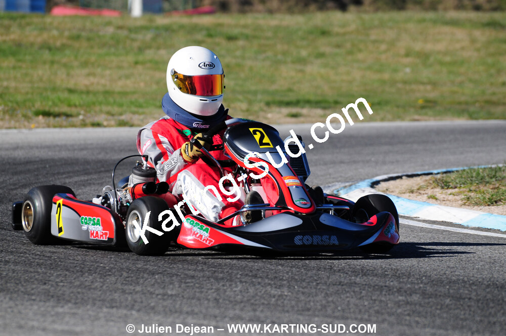 07/03/2010 : 1ère manche du Championnat du Sud 2010 à Lavelanet (photos Julien Dejean) 2010 — karting