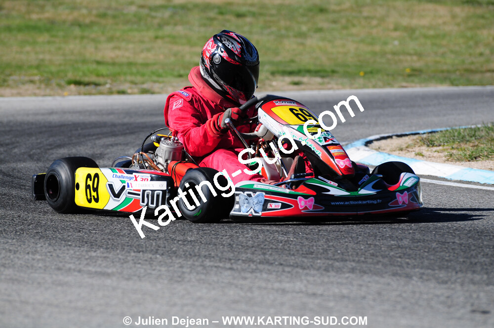 07/03/2010 : 1ère manche du Championnat du Sud 2010 à Lavelanet (photos Julien Dejean) 2010 — karting