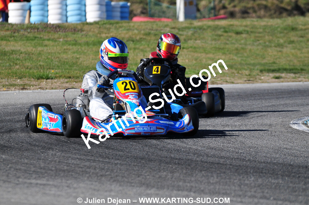 07/03/2010 : 1ère manche du Championnat du Sud 2010 à Lavelanet (photos Julien Dejean) 2010 — karting