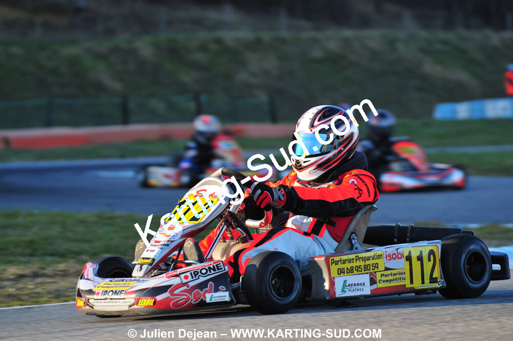 07/03/2010 : 1ère manche du Championnat du Sud 2010 à Lavelanet (photos Julien Dejean) 2010 — karting
