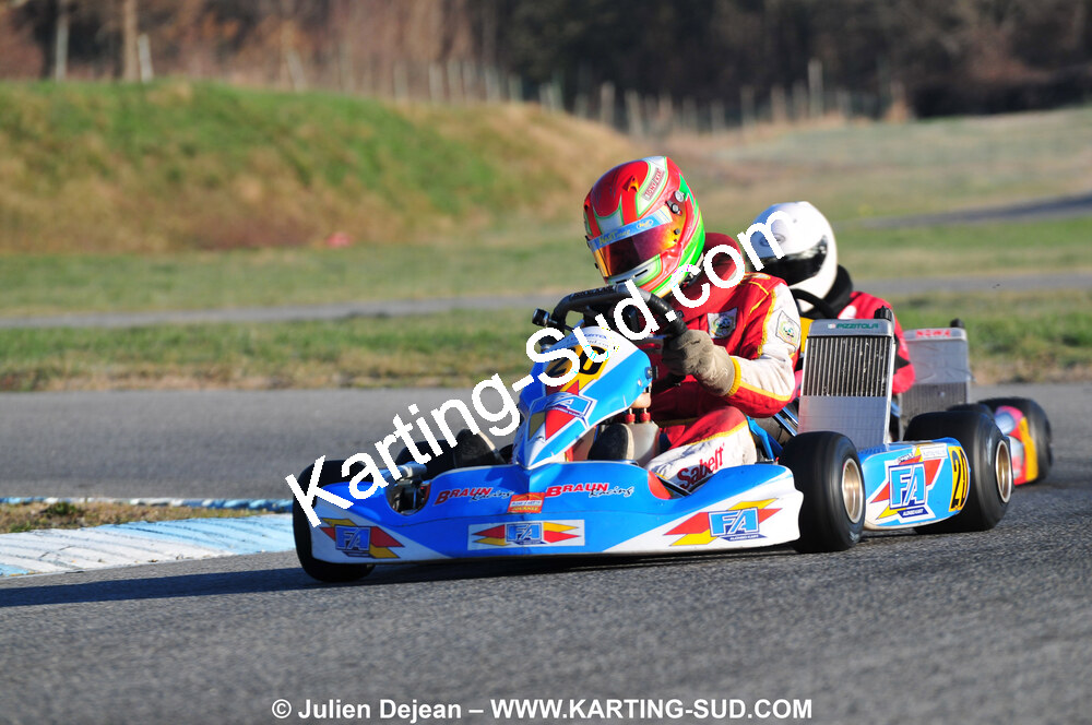 07/03/2010 : 1ère manche du Championnat du Sud 2010 à Lavelanet (photos Julien Dejean) 2010 — karting