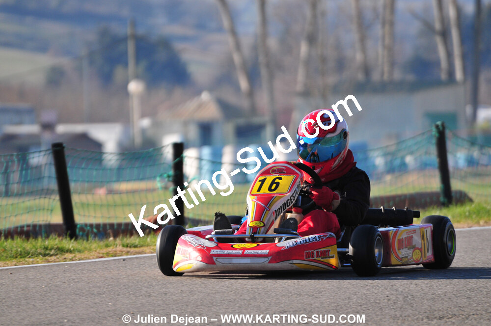 07/03/2010 : 1ère manche du Championnat du Sud 2010 à Lavelanet (photos Julien Dejean) 2010 — karting