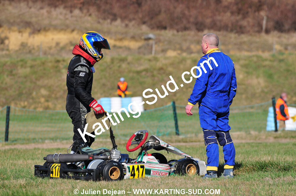 07/03/2010 : 1ère manche du Championnat du Sud 2010 à Lavelanet (photos Julien Dejean) 2010 — karting