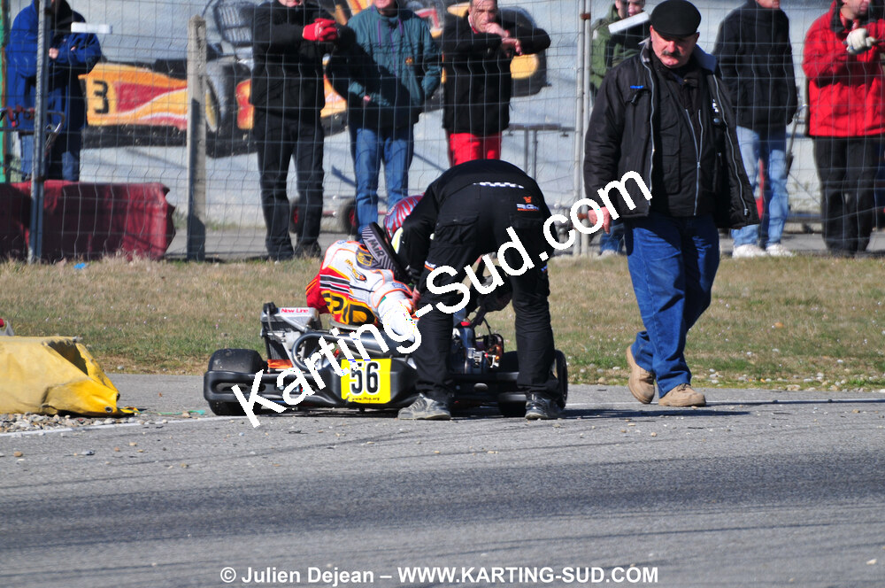 07/03/2010 : 1ère manche du Championnat du Sud 2010 à Lavelanet (photos Julien Dejean) 2010 — karting