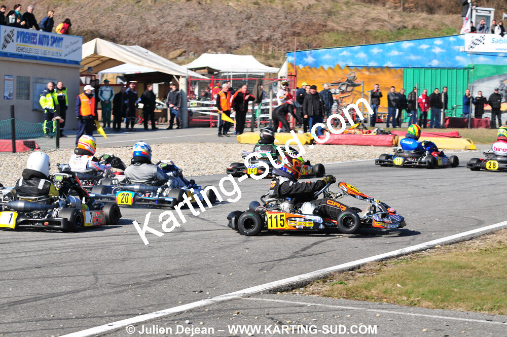 07/03/2010 : 1ère manche du Championnat du Sud 2010 à Lavelanet (photos Julien Dejean) 2010 — karting