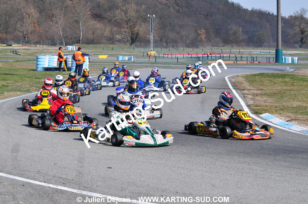 07/03/2010 : 1ère manche du Championnat du Sud 2010 à Lavelanet (photos Julien Dejean) 2010 — karting