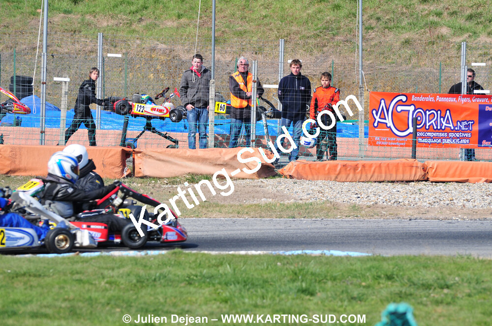 07/03/2010 : 1ère manche du Championnat du Sud 2010 à Lavelanet (photos Julien Dejean) 2010 — karting