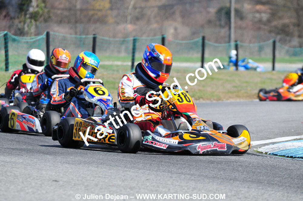 07/03/2010 : 1ère manche du Championnat du Sud 2010 à Lavelanet (photos Julien Dejean) 2010 — karting