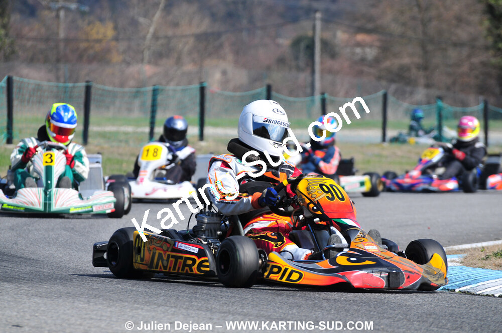 07/03/2010 : 1ère manche du Championnat du Sud 2010 à Lavelanet (photos Julien Dejean) 2010 — karting