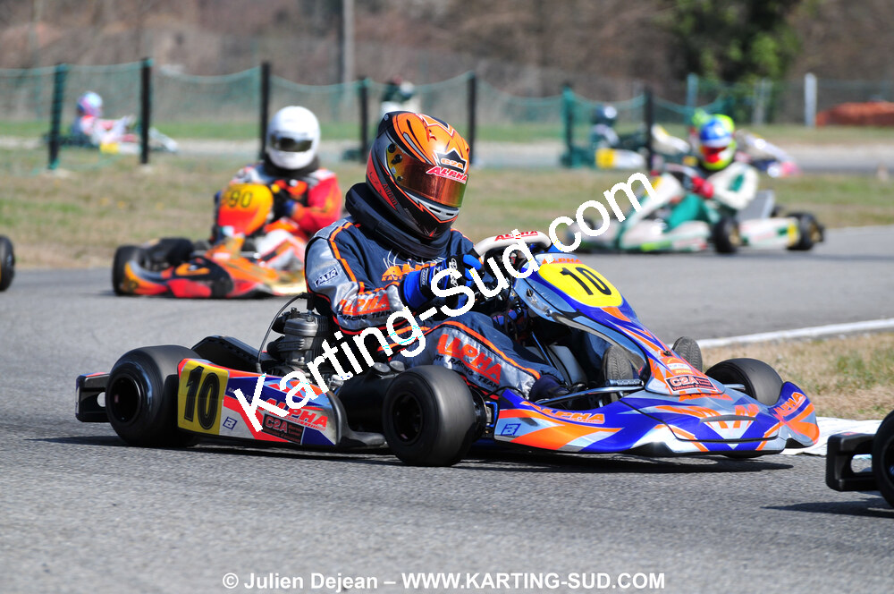 07/03/2010 : 1ère manche du Championnat du Sud 2010 à Lavelanet (photos Julien Dejean) 2010 — karting