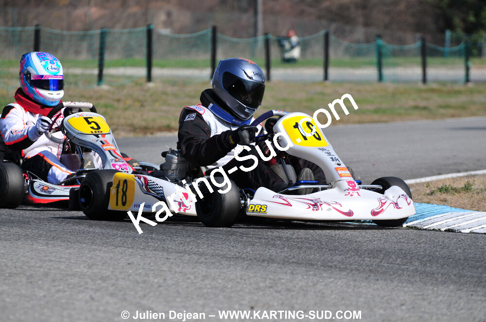 07/03/2010 : 1ère manche du Championnat du Sud 2010 à Lavelanet (photos Julien Dejean) 2010 — karting