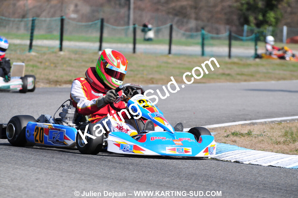 07/03/2010 : 1ère manche du Championnat du Sud 2010 à Lavelanet (photos Julien Dejean) 2010 — karting