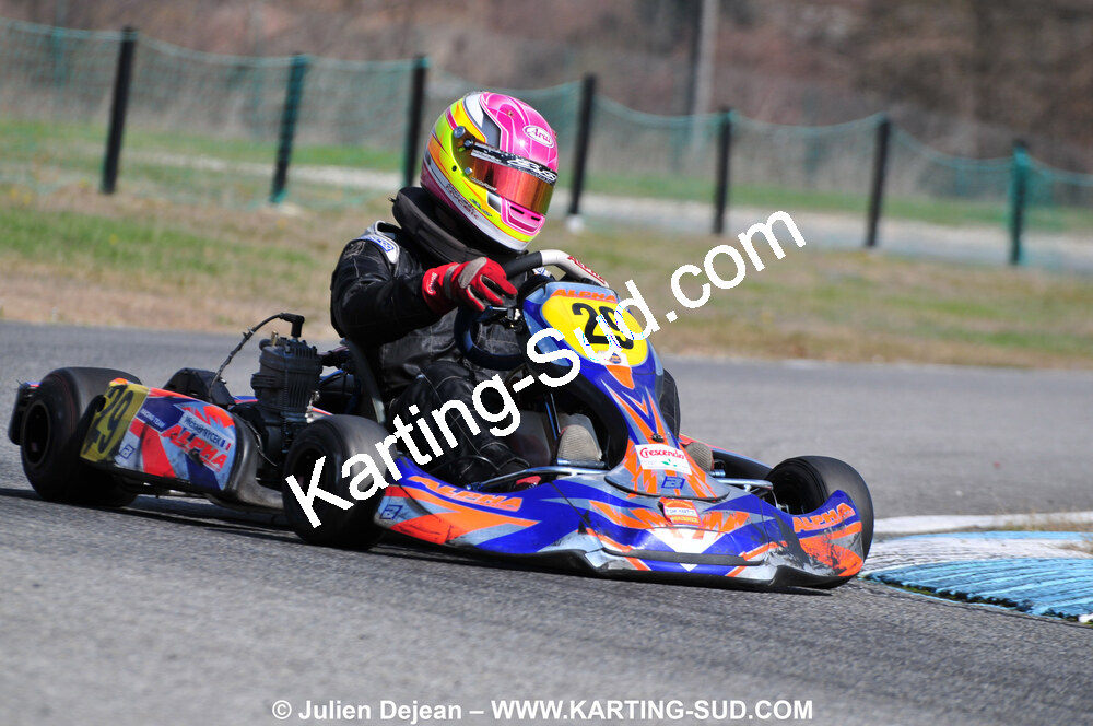 07/03/2010 : 1ère manche du Championnat du Sud 2010 à Lavelanet (photos Julien Dejean) 2010 — karting