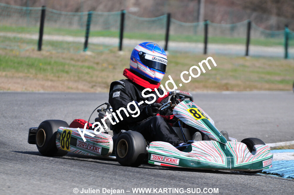 07/03/2010 : 1ère manche du Championnat du Sud 2010 à Lavelanet (photos Julien Dejean) 2010 — karting