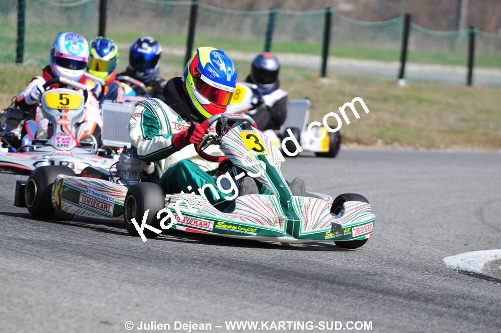07/03/2010 : 1ère manche du Championnat du Sud 2010 à Lavelanet (photos Julien Dejean) 2010 — karting