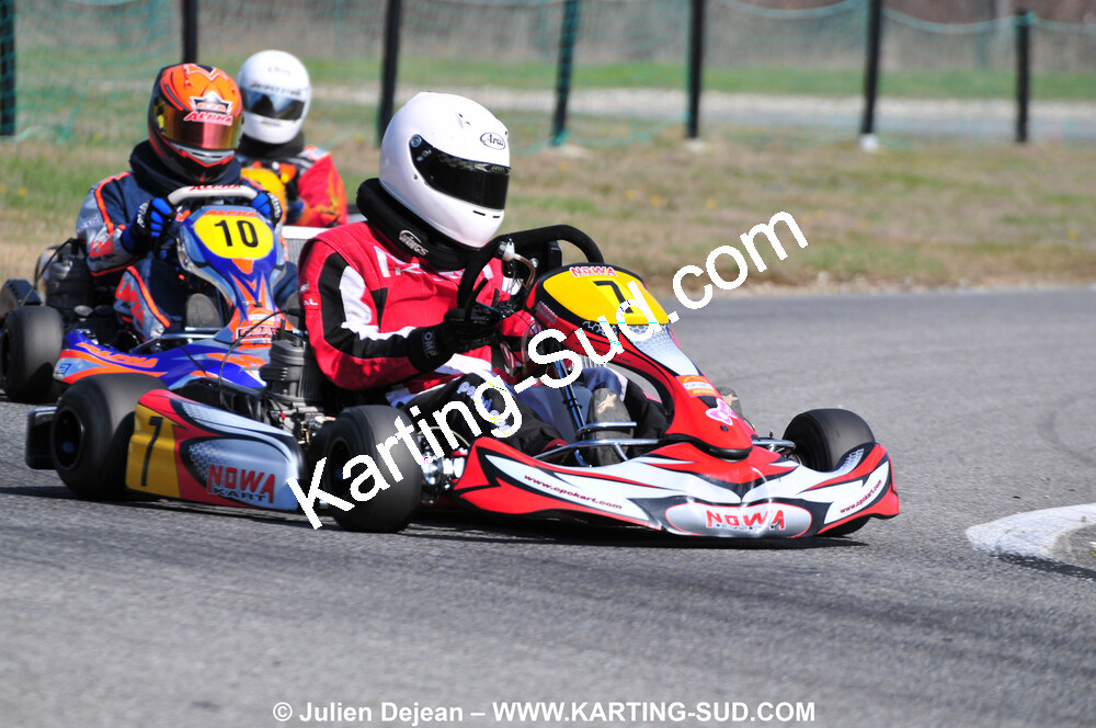 07/03/2010 : 1ère manche du Championnat du Sud 2010 à Lavelanet (photos Julien Dejean) 2010 — karting