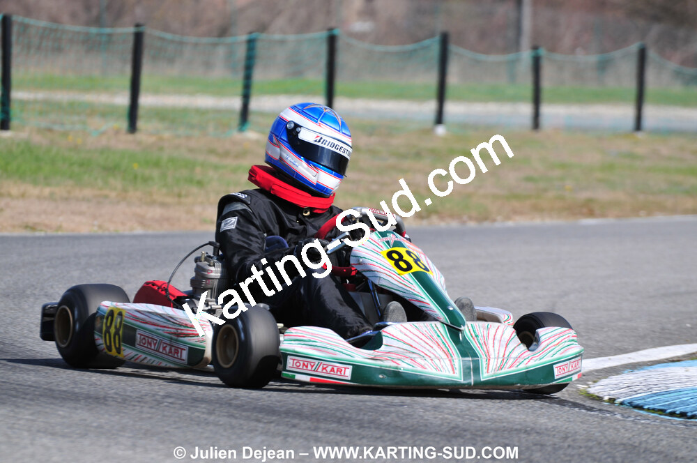 07/03/2010 : 1ère manche du Championnat du Sud 2010 à Lavelanet (photos Julien Dejean) 2010 — karting